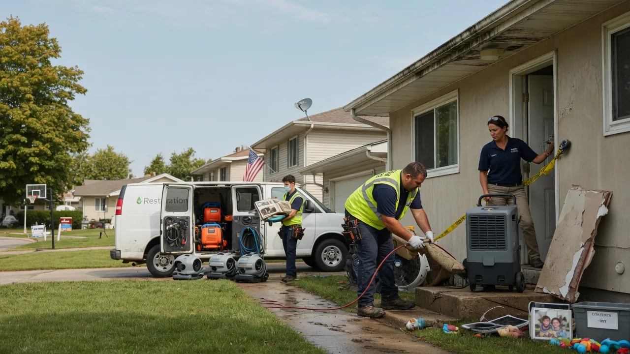 Water Damage Restoration in Satin, TX near me